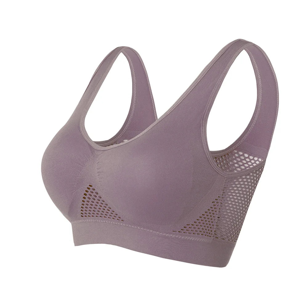 Women Hollow Out Fitness Yoga Sports Bra