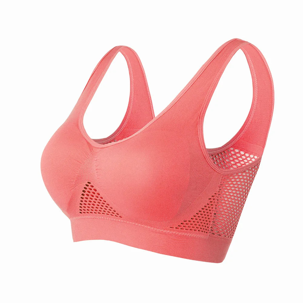 Women Hollow Out Fitness Yoga Sports Bra