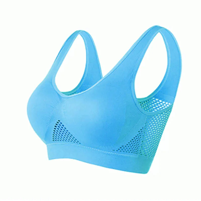 Women Hollow Out Fitness Yoga Sports Bra