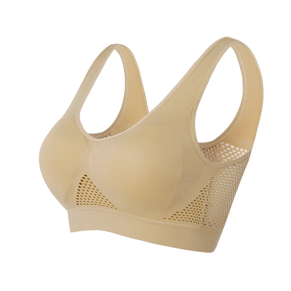 Women Hollow Out Fitness Yoga Sports Bra