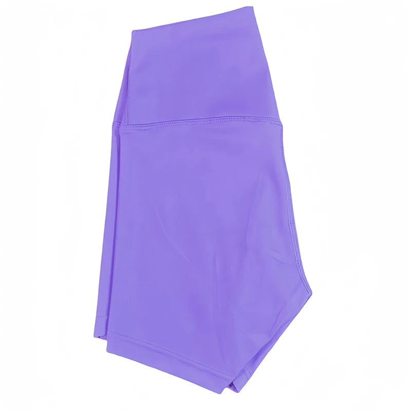 Women's Sports Yoga Shorts With High Waist
