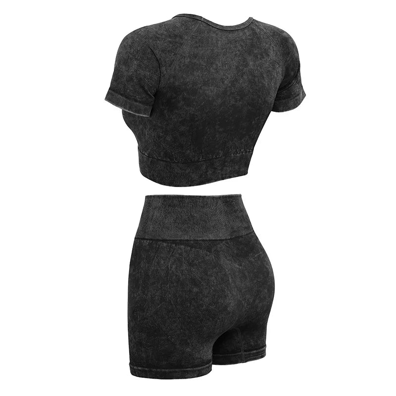 Seamless Yoga Set Women Tracksuit
