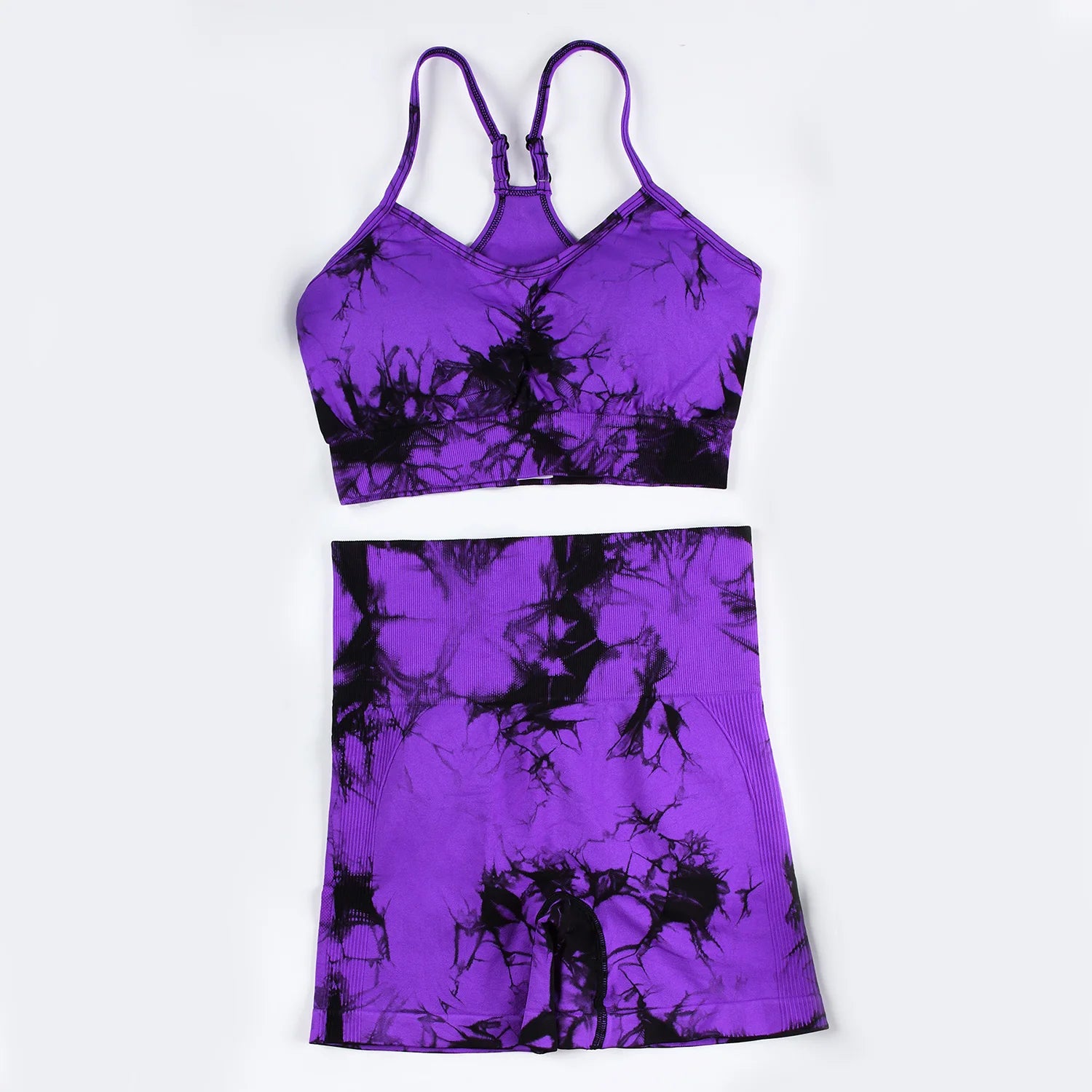 Women Tie Dye Yoga Set