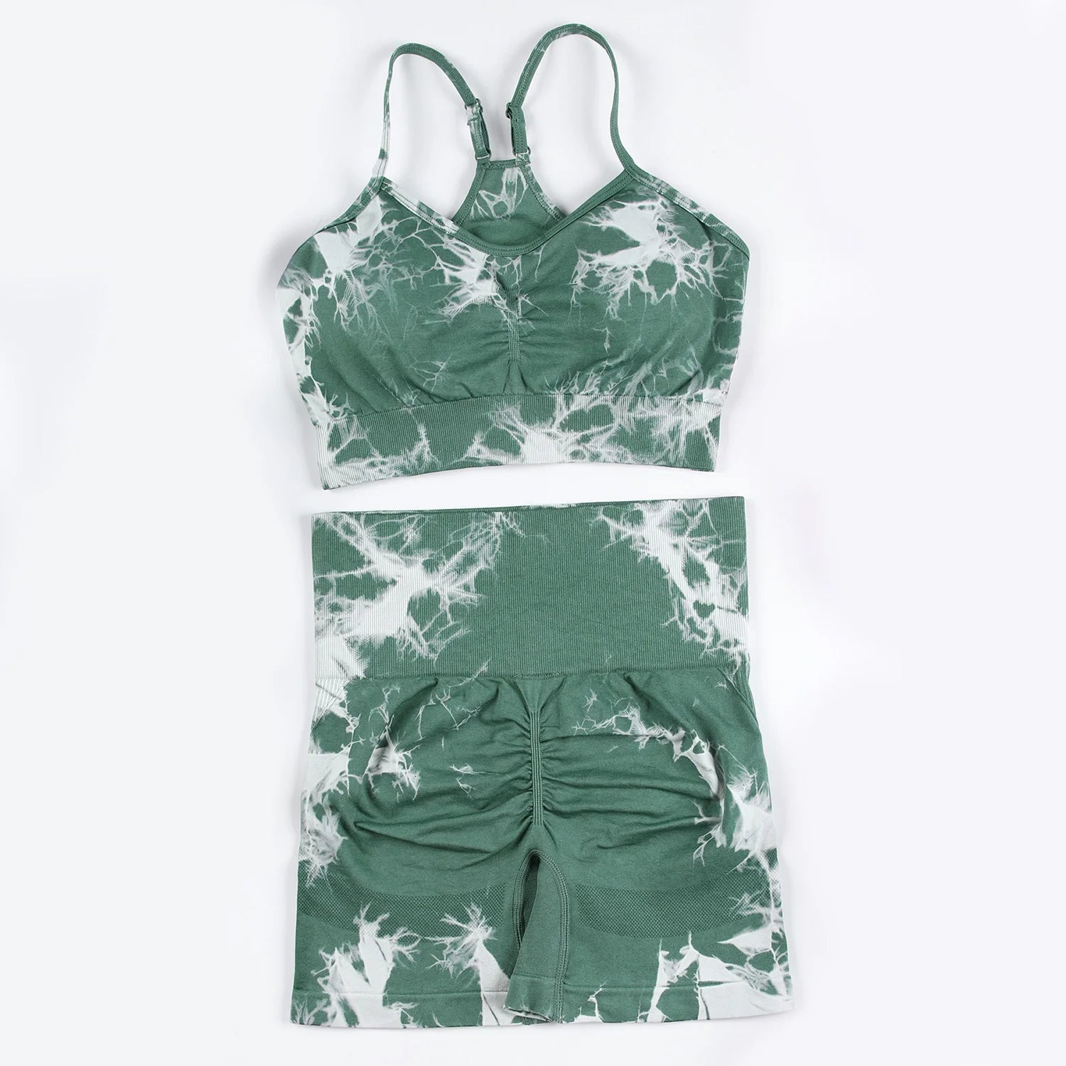 Women Tie Dye Yoga Set