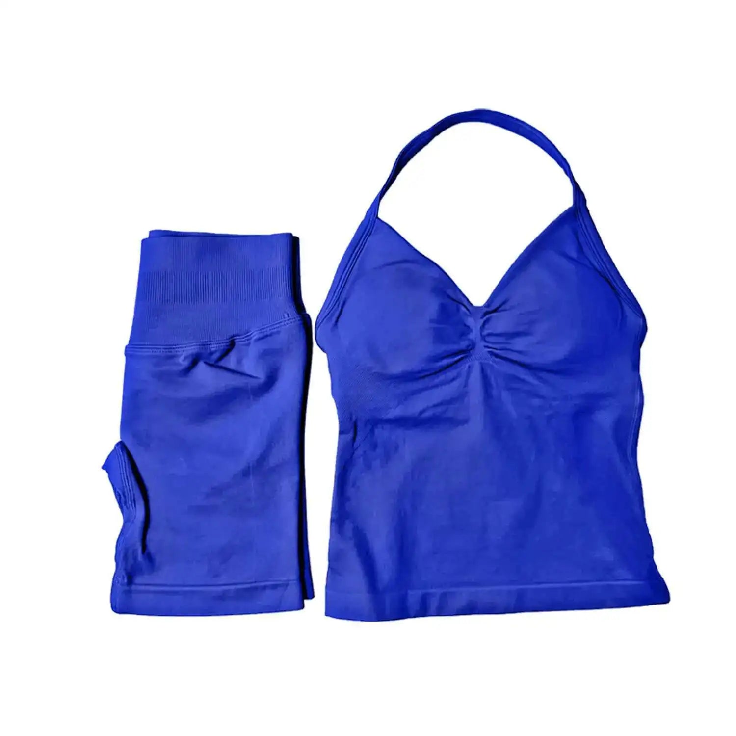 2 Piece Suit Longline Strappy Yoga Sets