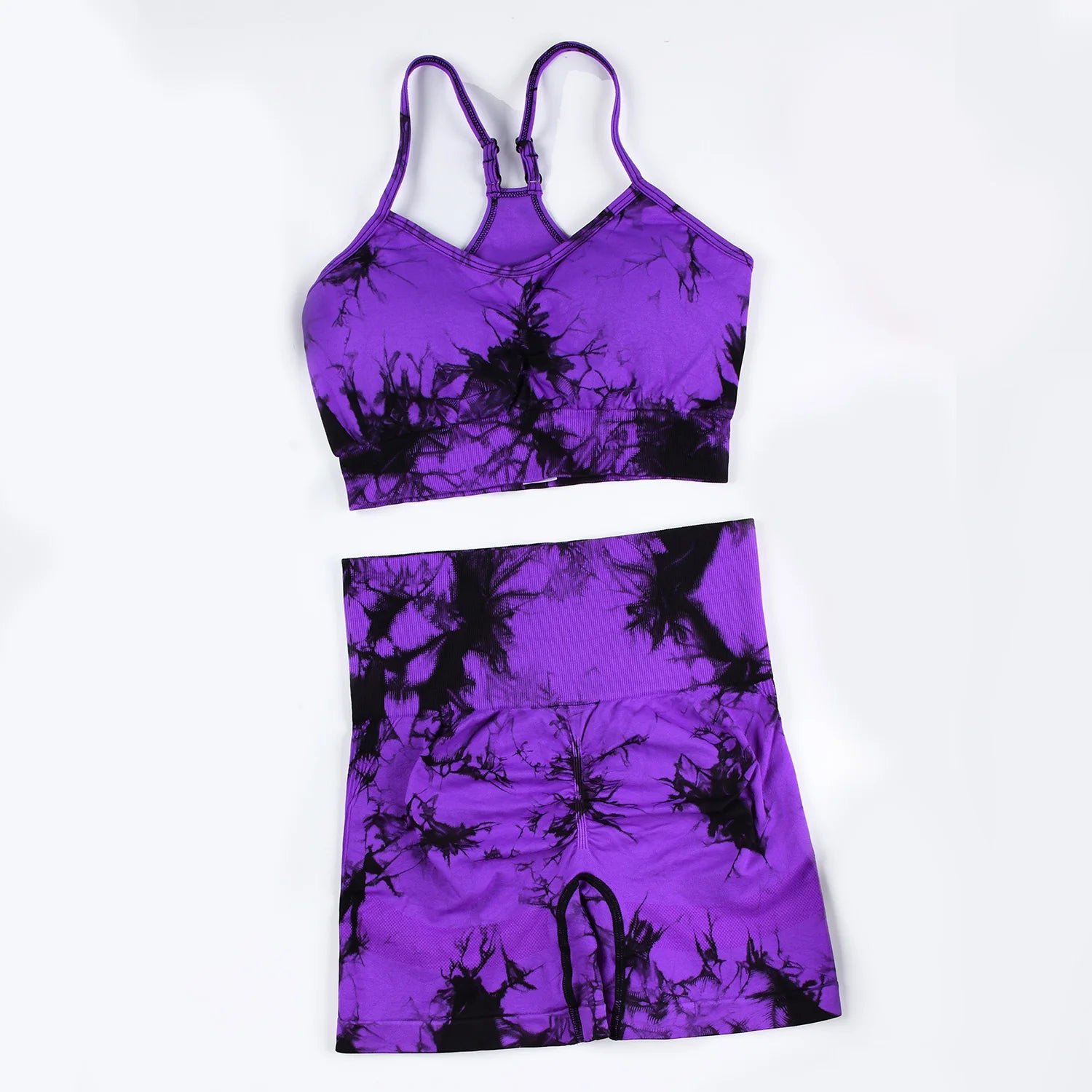 Women Tie Dye Yoga Set