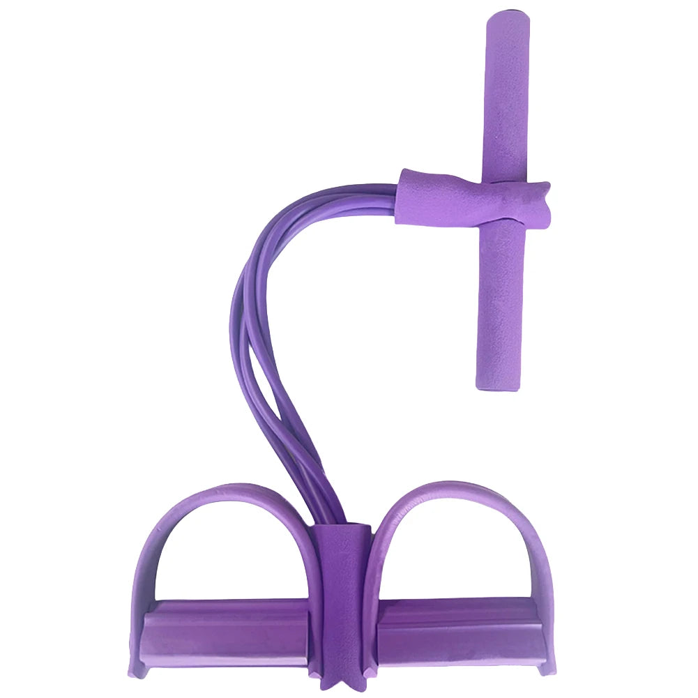 4-Tube Pedal Resistance Band